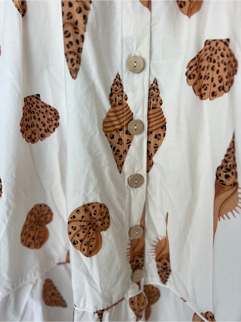 Farm Rio Leopard Shell Midi Dress - Picture 4 of 14